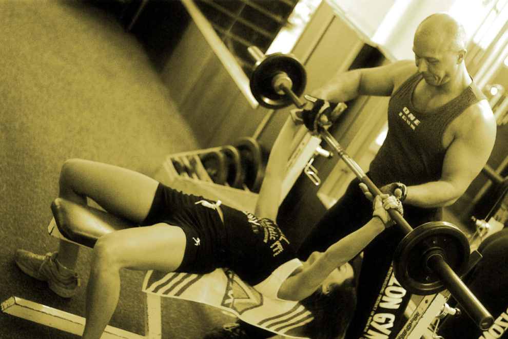 Ukázka cvičení s trenérem